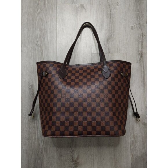 Replica Louis Vuitton Damier‎ Ebene Neo Neverfull Tote Bag - Picture 6 of 16
